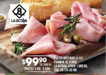 Coto Fiambre de cerdo la octava oferta