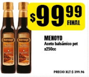 Supermayorista Vital Menoyo Aceto balsámico pet x250cc oferta