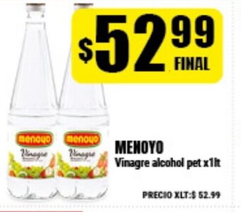 Supermayorista Vital Menoyo Vinagre alcohol pet x1lt oferta