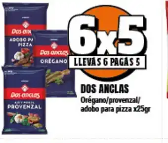 Supermayorista Vital Dos Anclas Orégano/provenzal/adobo para pizza x25gr oferta