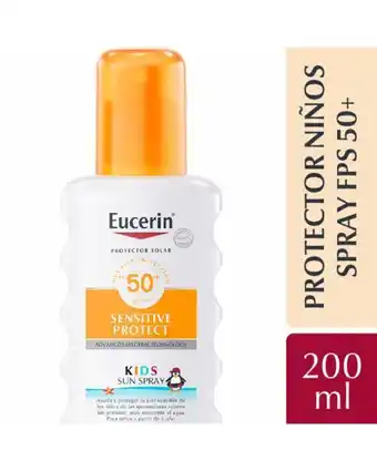 Punto de Salud Eucerin - sun kids spray fps 50+ 200ml oferta