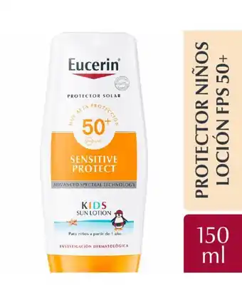 Punto de Salud Eucerin - sun kids loción fps 50+ 150ml oferta