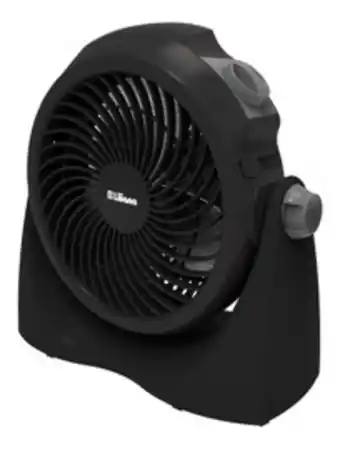 Megatone Ventilador de mesa y pared liliana vtf10p negro 220v oferta
