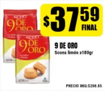 Supermayorista Vital 9 De Oro Scons limón x180gr oferta