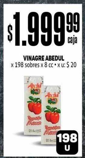 Makro Vinagre abedul oferta