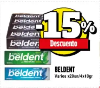 Supermayorista Vital Beldent Varios x20un/4x10gr oferta