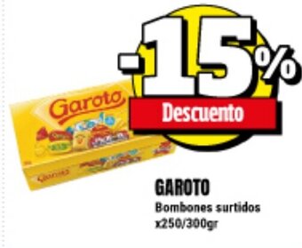 Supermayorista Vital Garoto Bombones surtidos x250/300gr oferta
