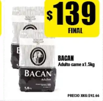 Supermayorista Vital Bacan Adulto carne x1.5kg oferta