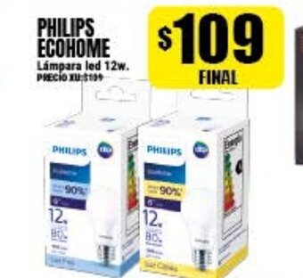 Supermayorista Vital Philips Ecohome Lámpara led 12w oferta