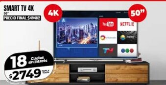 Supermayorista Vital Smart TV 4k 50" oferta