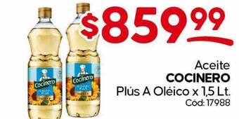 Diarco Aceite cocinero plús a oléico oferta