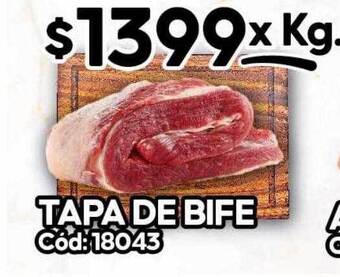 Diarco Tapa de bife oferta