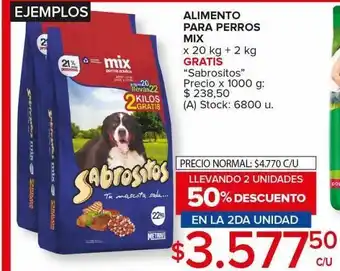 Carrefour Maxi Alimento para perros mix 20kg oferta