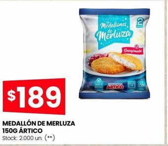 Changomas Medallón de merluza 150g ártico oferta