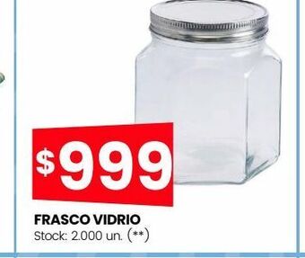 Changomas Frasco vidrio oferta