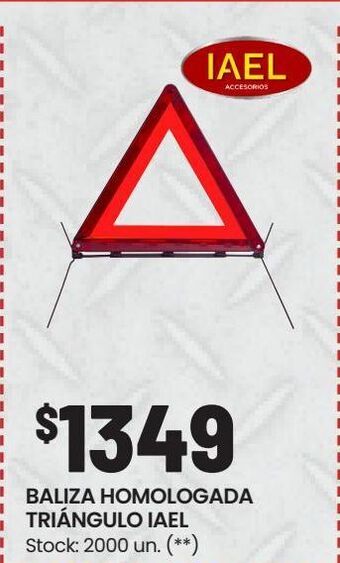 Changomas Baliza homologada triángulo iael oferta