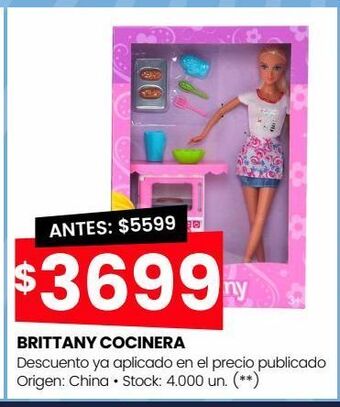 Changomas Brittany cocinera oferta