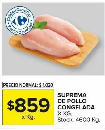 Carrefour Maxi Suprema de pollo kg oferta