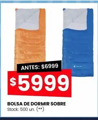 Changomas Bolsa de dormin sobre oferta