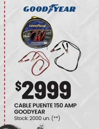 Changomas Cable puente 150 amp goodyear oferta