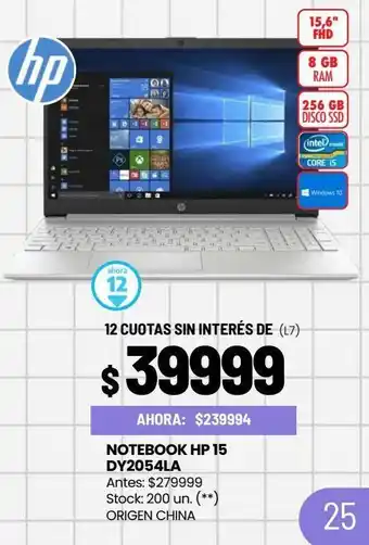 Changomas Notebook hp oferta