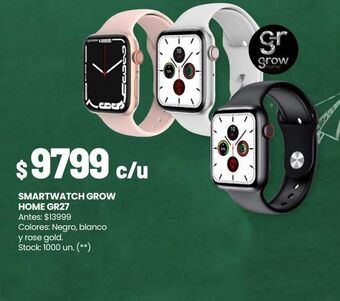 Changomas Smartwatch grow home oferta
