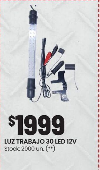 Changomas Luz trabajo 30 led 12v oferta
