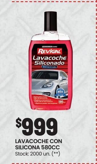 Changomas Lavacoche con silicona 580cc oferta