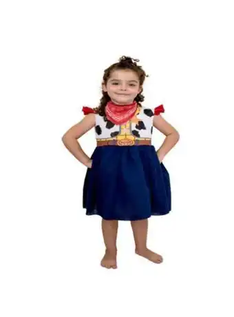 El Mundo del Juguete Disfraz infantil woody con falda toy story talle 0 oferta
