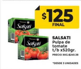 Supermayorista Vital Salsati pulpa de tomate t b oferta