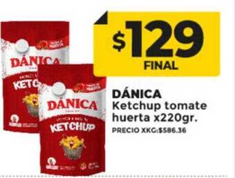 Supermayorista Vital Dánica ketchup tomate huerta oferta