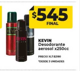 Supermayorista Vital Kevin desodorante aerosol oferta