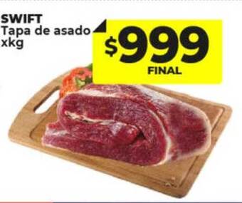 Supermayorista Vital Swift tapa de asado oferta