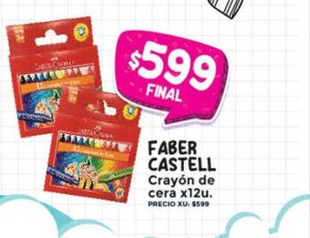 Supermayorista Vital Faber castell crayón de cera oferta
