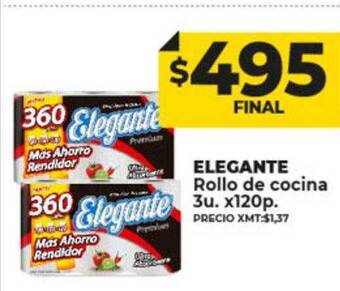 Supermayorista Vital Elegante rollo de cocina oferta