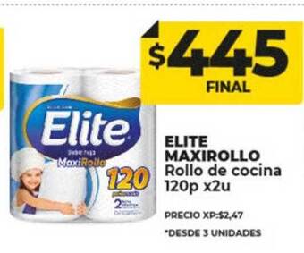 Supermayorista Vital Elite maxirollo rollo de cocina oferta