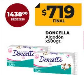 Supermayorista Vital Doncella algodón oferta