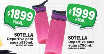 Supermayorista Vital Botella deportiva para agua oferta