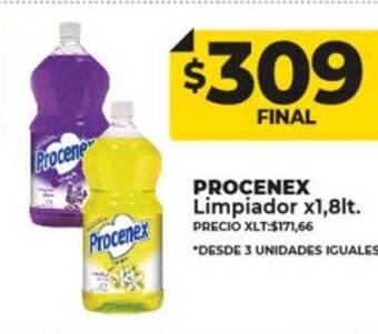 Supermayorista Vital Procenex limpiador oferta