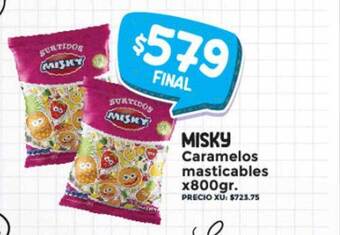 Supermayorista Vital Misky caramelos masticables oferta