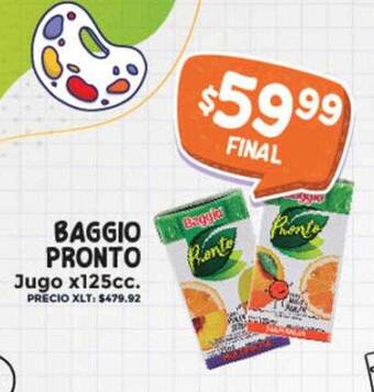 Supermayorista Vital Baggio pronto jugo oferta