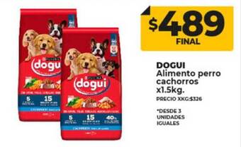 Supermayorista Vital Dogui alimento perro cachorros oferta