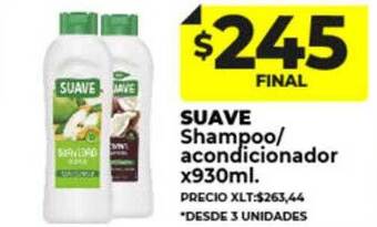 Supermayorista Vital Suave shampoo acondicionador oferta