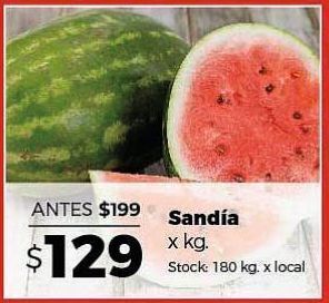 Disco Sandía kg oferta