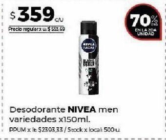 Disco Desodorante nivea oferta