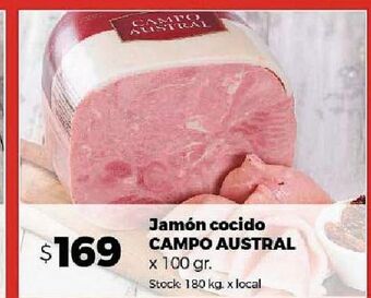 Disco Jamón cocido campo austral oferta