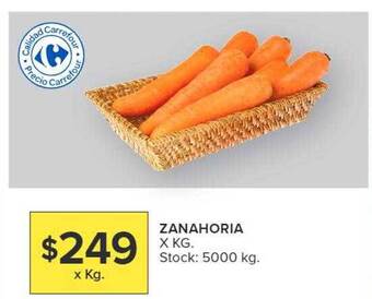 Carrefour Zanahoria oferta