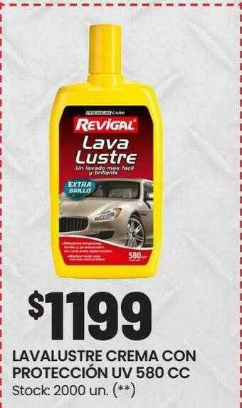 Changomas Lavalustre crema con protección uv 580cc oferta