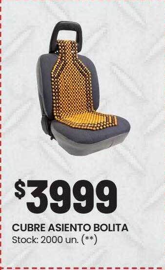 Changomas Cubre asiento bolita oferta