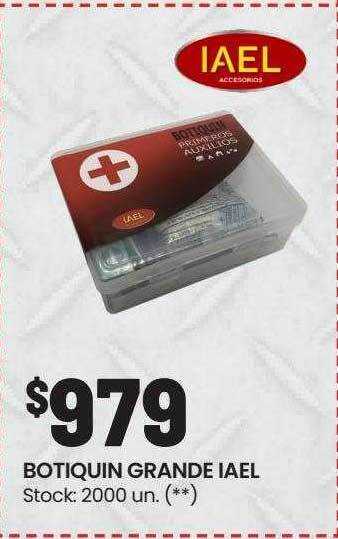 Changomas Botiquin grande iael oferta